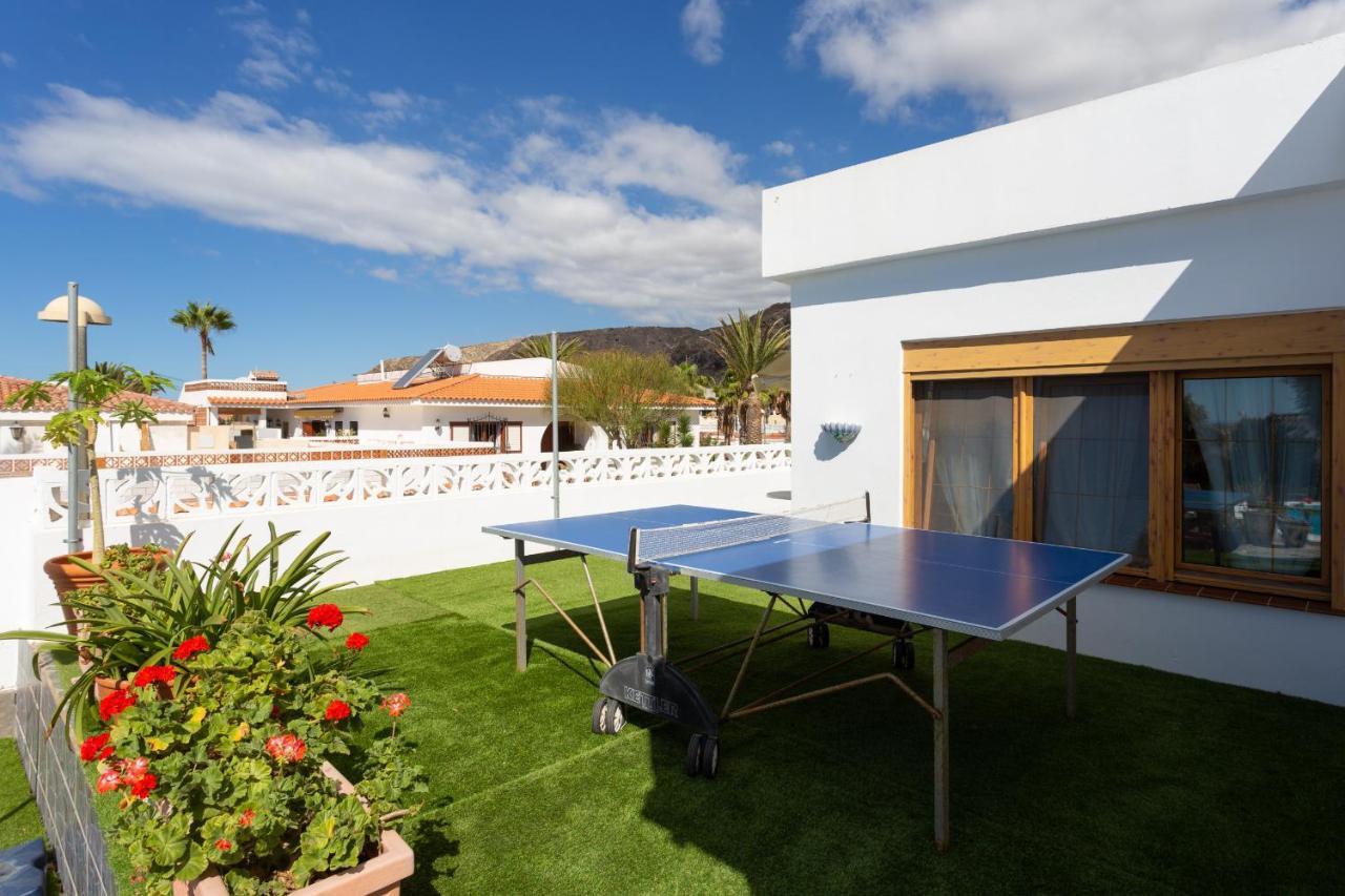 Bungalow Palm Mar With Pool And Garden Arona  Luaran gambar